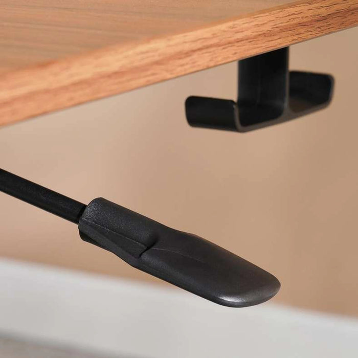 Vanguard Adjustable Office Desk - Dark Brown