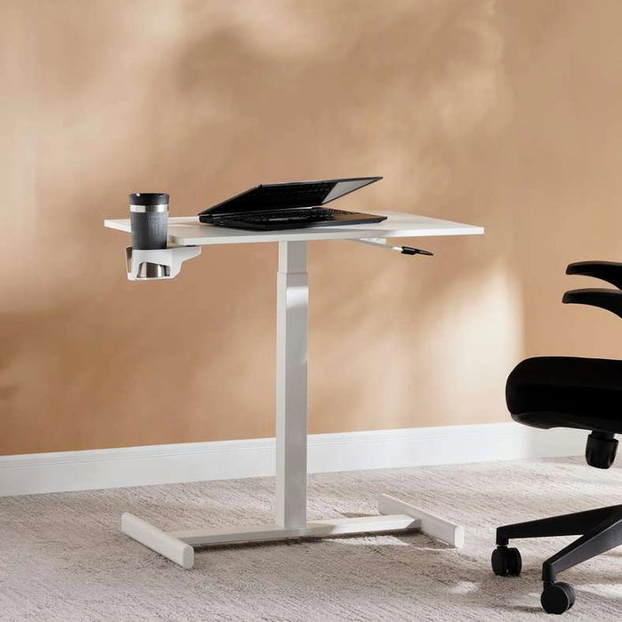 Vanguard Adjustable Office Desk - White