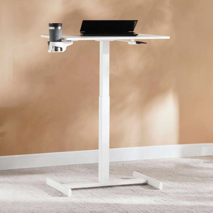 Vanguard Adjustable Office Desk - White