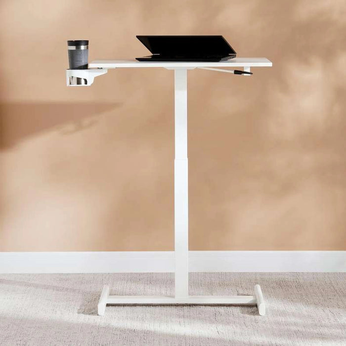 Vanguard Adjustable Office Desk - White