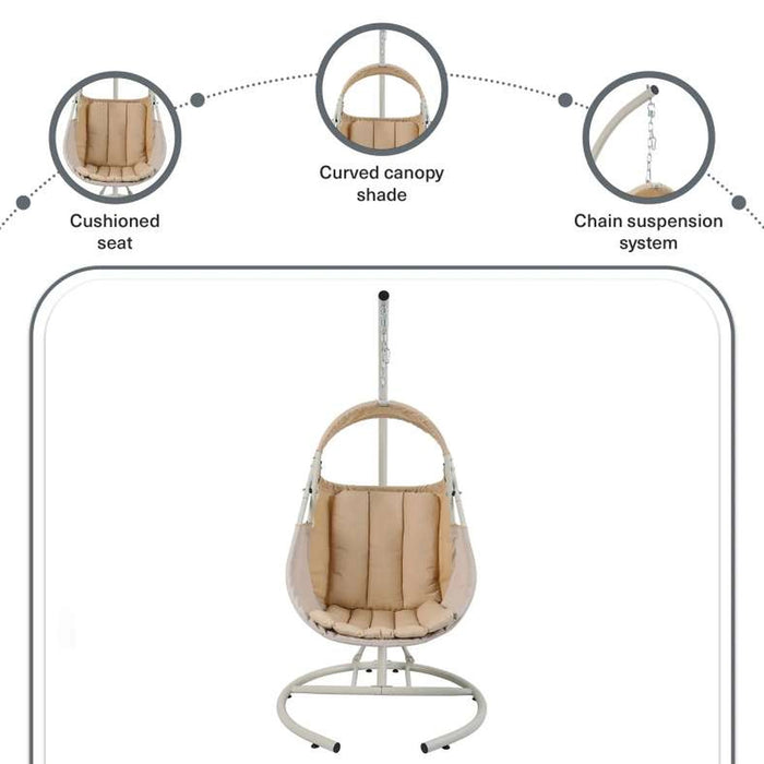 Vaplena Outdoor Swing - Beige