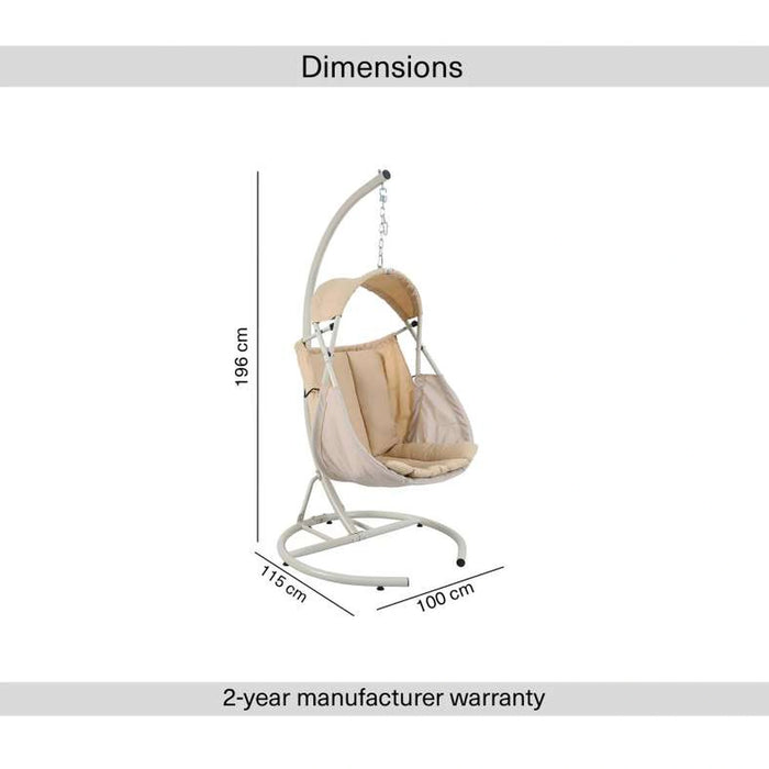 Vaplena Outdoor Swing - Beige