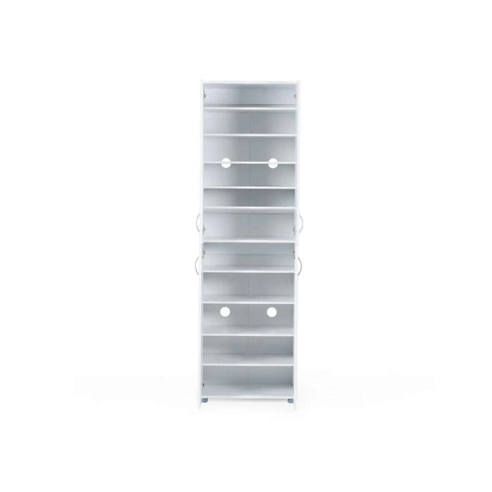 Vasagle Shoe Rack 33 Pairs With 4 Door -White