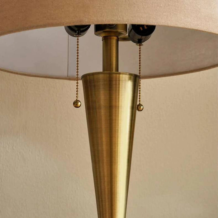 Vassily E-27 Metal Table Lamp Dia 40.5X79Cm - Antique Brass