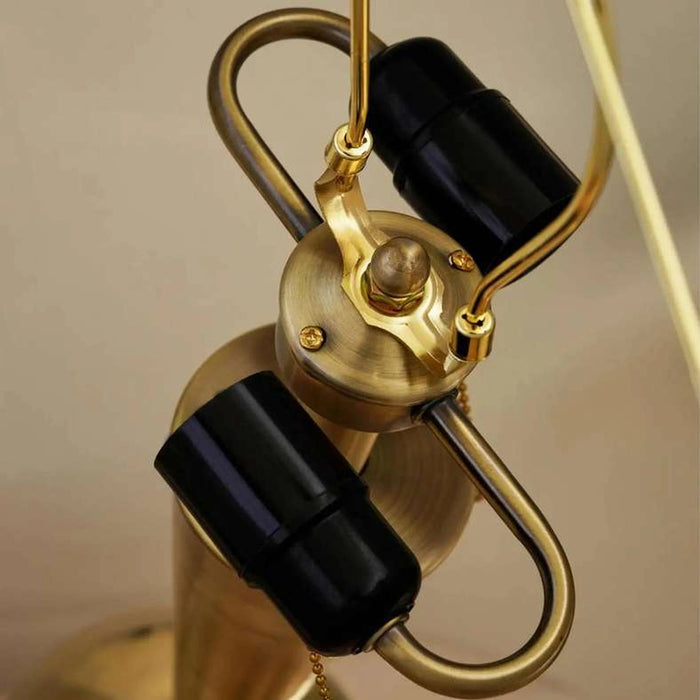 Vassily E-27 Metal Table Lamp Dia 40.5X79Cm - Antique Brass