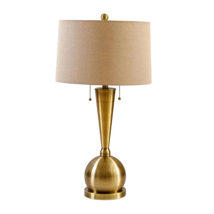 Vassily E-27 Metal Table Lamp Dia 40.5X79Cm - Antique Brass