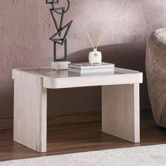 Vasto Coffee Table Small Marble - Off White