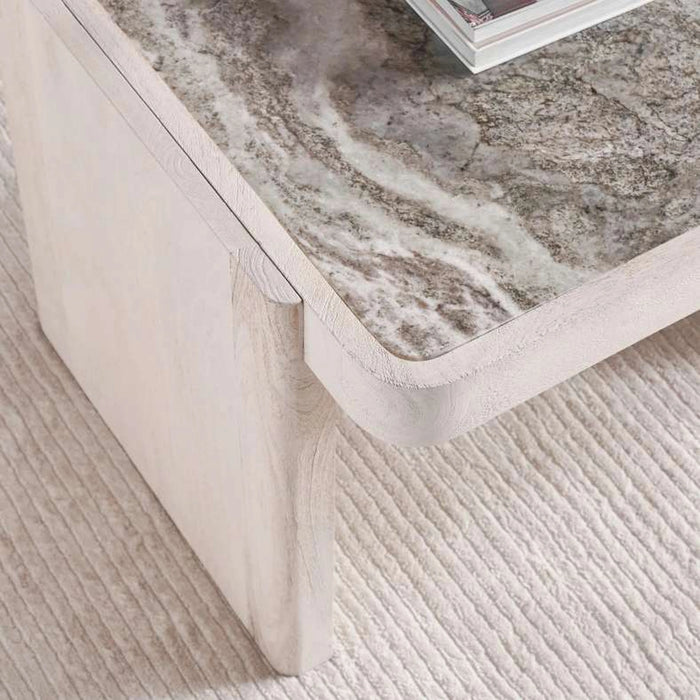 Vasto Coffee Table Small Marble - Off White