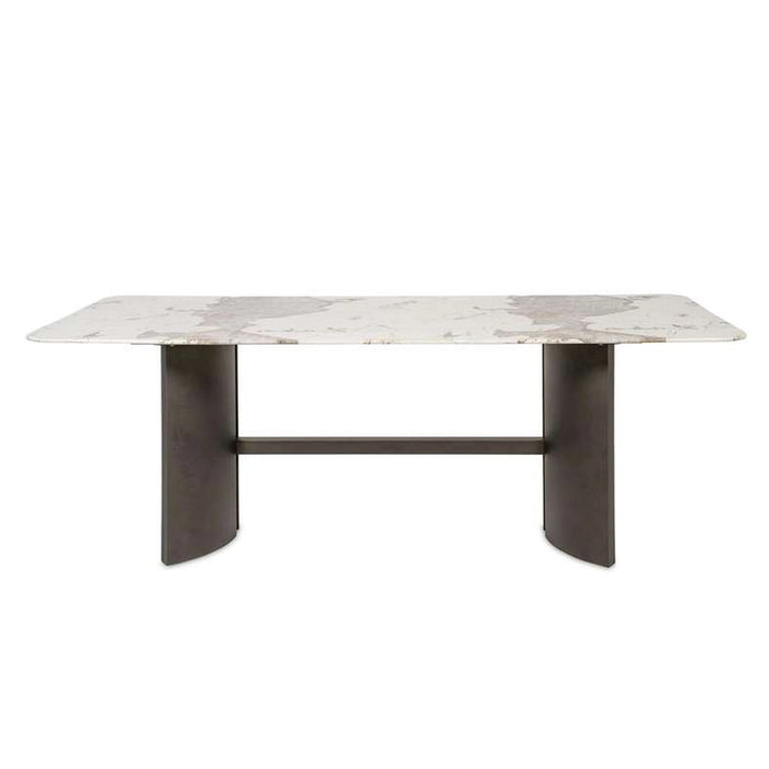 Vedette 8 Seater Dining Table - Beige Grey