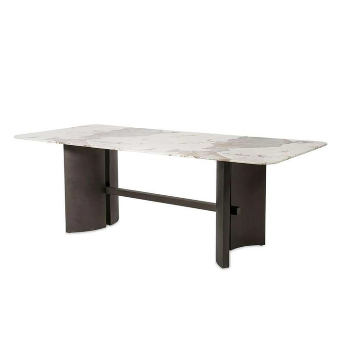 Vedette 8 Seater Dining Table - Beige Grey