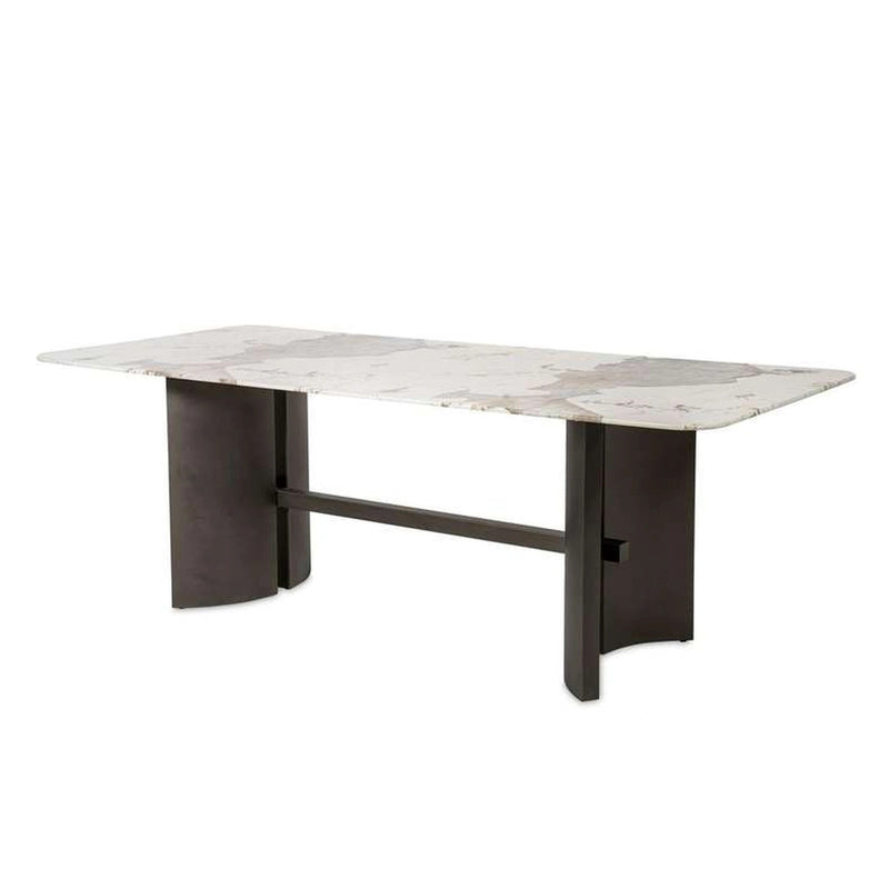 Vedette 8 Seater Dining Table - Beige Grey PAN HOME