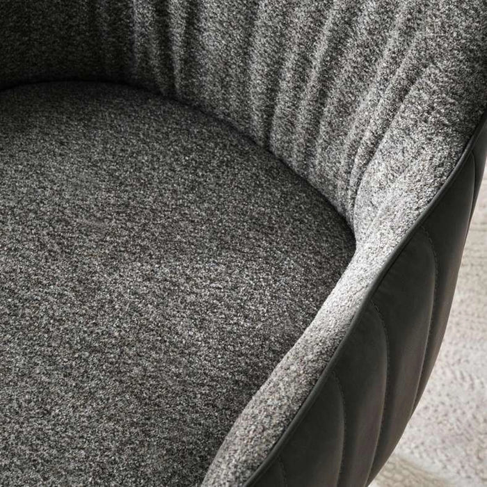 Vedette Dining Chair Fabric - Grey