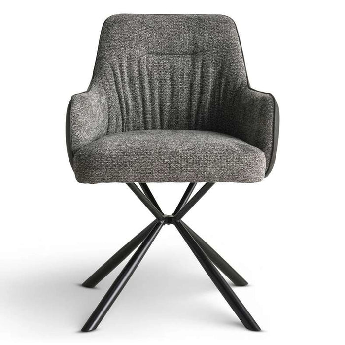 Vedette Dining Chair Fabric - Grey