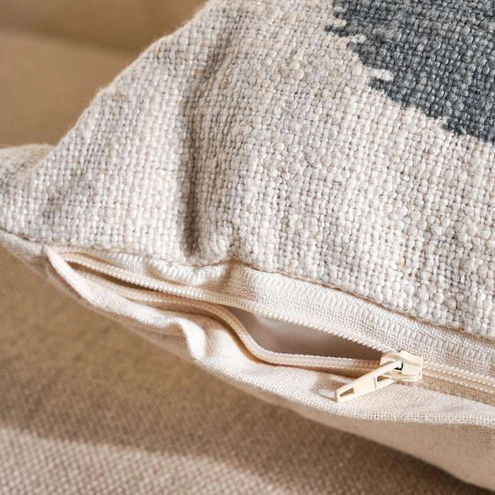 Vega Printed Filled Cushion 35X60Cm - Black