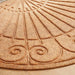 Vega Semicircle Door Mat - Natural Pan Home