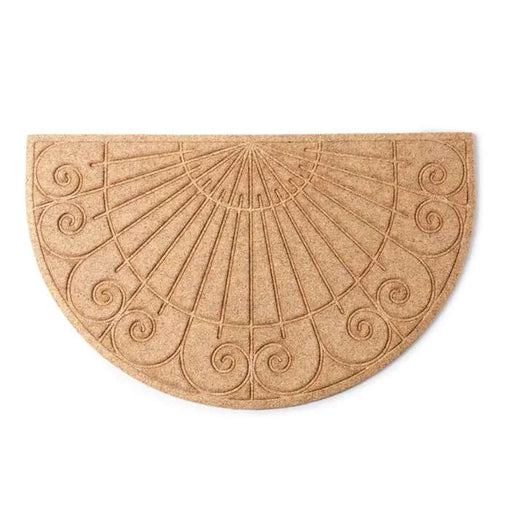 Vega Semicircle Door Mat - Natural Pan Home