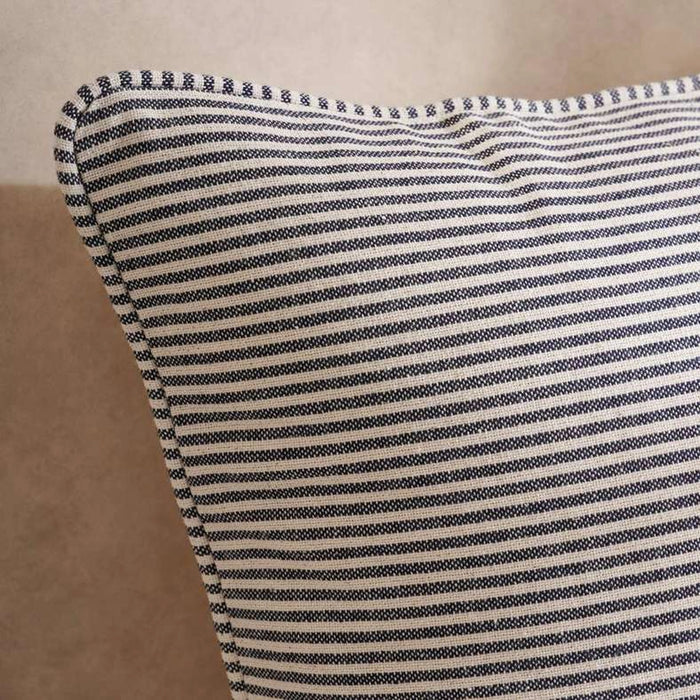 Velisha Pinstripe 2Piece Coushion Cover Set 50X50Cm - Navy