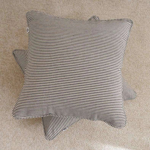 Velisha Pinstripe 2Piece Coushion Cover Set 50X50Cm - Navy PAN HOME