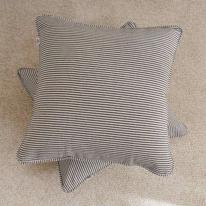 Velisha Pinstripe 2Piece Coushion Cover Set 50X50Cm - Navy