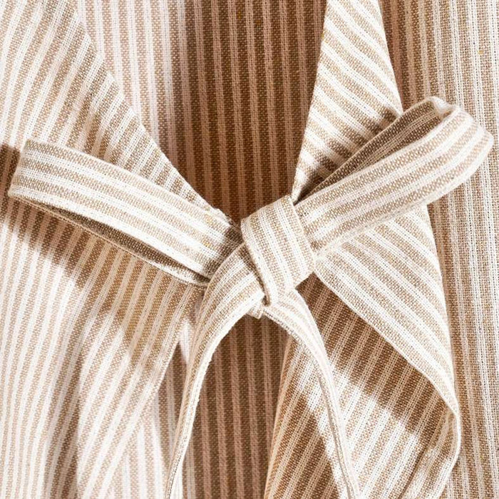 Velisha Pinstripe Apron 60X70Cm - Beige