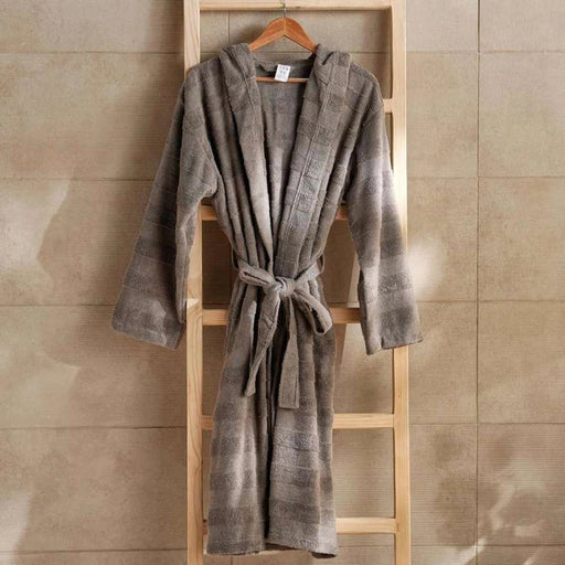 Velora Hooded Bathrobe L/Xl-Anthracite PAN HOME
