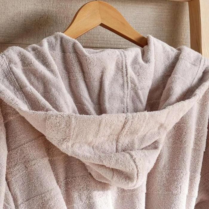 Velora Hooded Bathrobe L/Xl-Beige
