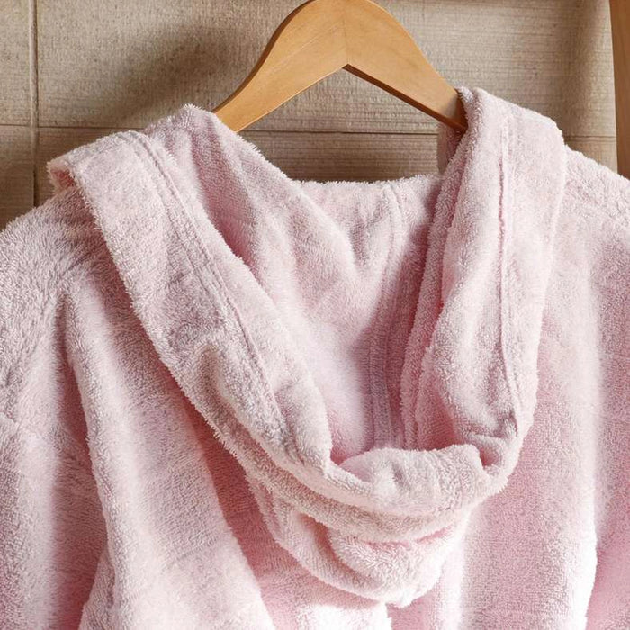 Velora Hooded Bathrobe L/Xl-Rose
