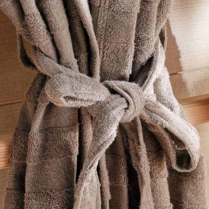 Velora Hooded Bathrobe S/M-Anthracite