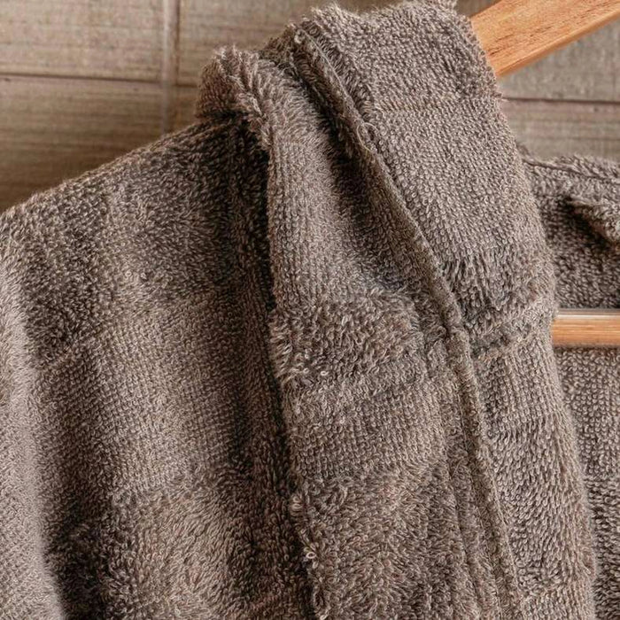 Velora Hooded Bathrobe S/M-Anthracite