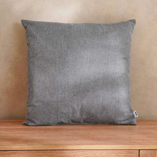 Velora Textured Water Repellant Outdoor Filled Cushion 45X45Cm - Grey PAN HOME