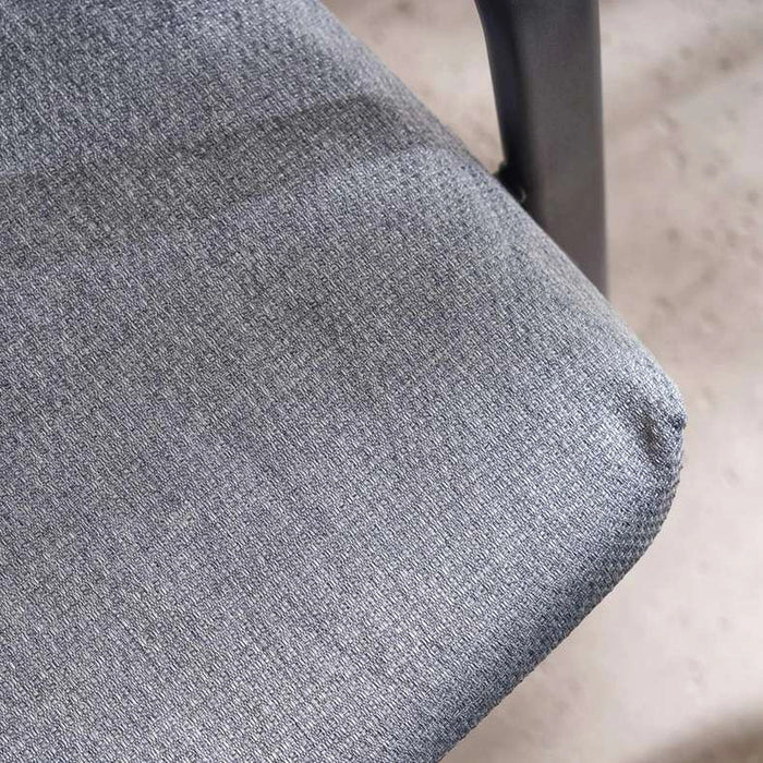 Velora Textured Water Repellant Outdoor Sun Lounger Seat Pads 43X114X5Cm - Grey