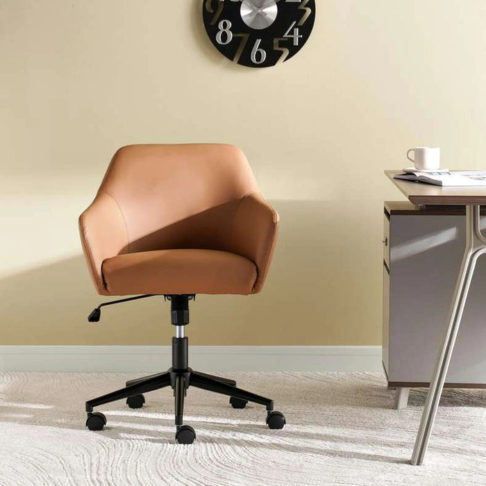Vento Low Back Office Chair - Brown