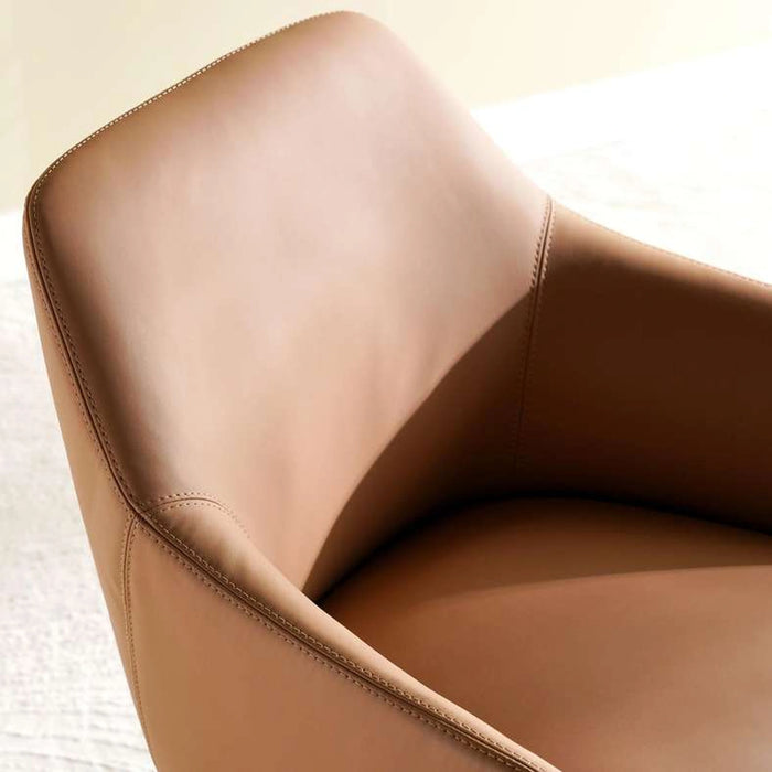 Vento Low Back Office Chair - Brown