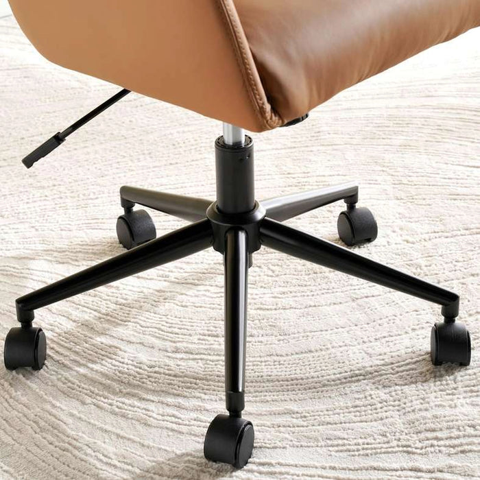 Vento Low Back Office Chair - Brown