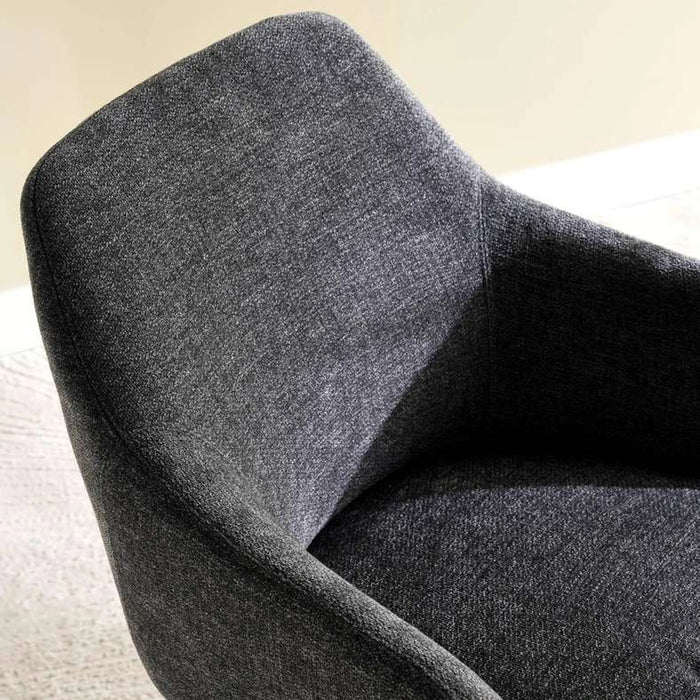 Vento Low Back Office Chair - Dark Grey