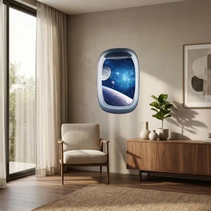 Venture Into The Space Sticker 42X55Cm - Blue