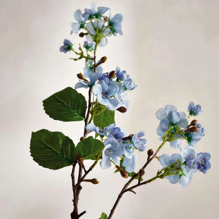 Verbena Artificial Stem Flower H88Cm - Blue