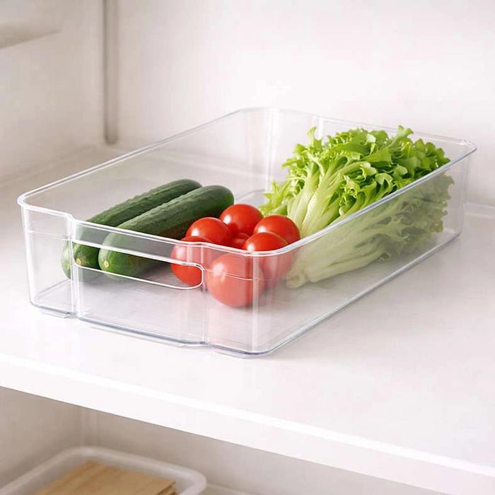 Verde Fridge Organizer Bin 31.5X21.5X9Cm -Clear