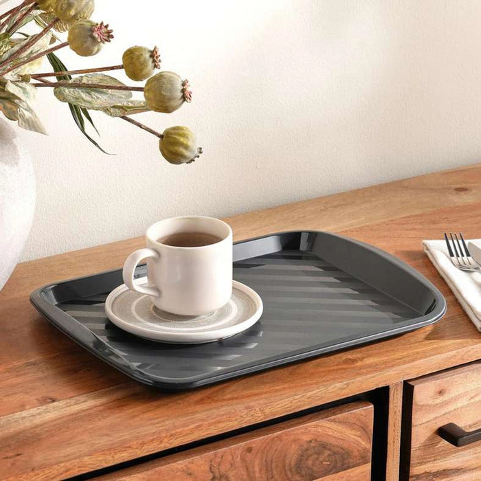 Vermont Serving Tray 36.6X26.3X3Cm - Black