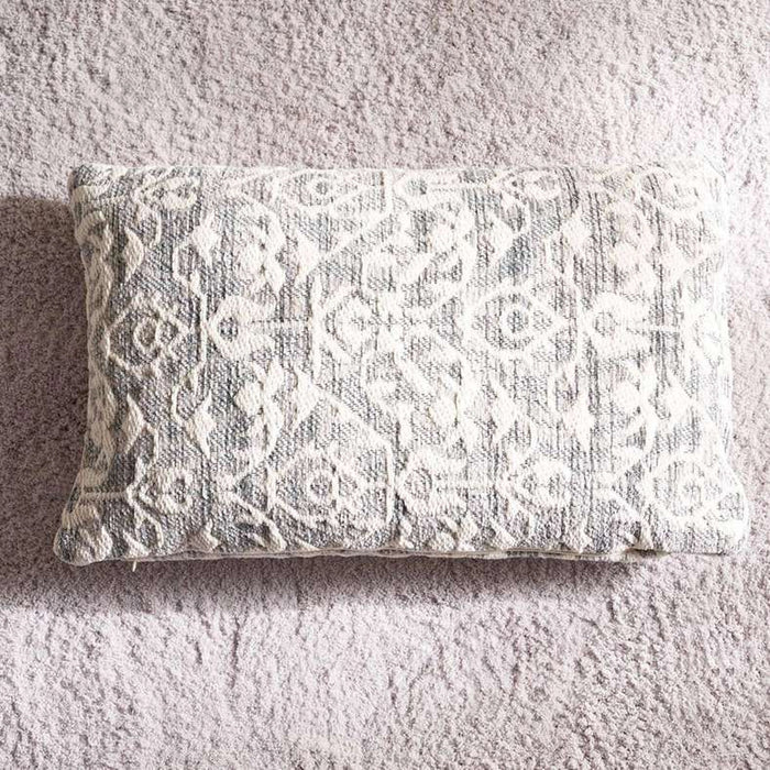 Verona Filled Cushion 30X50Cm - Grey