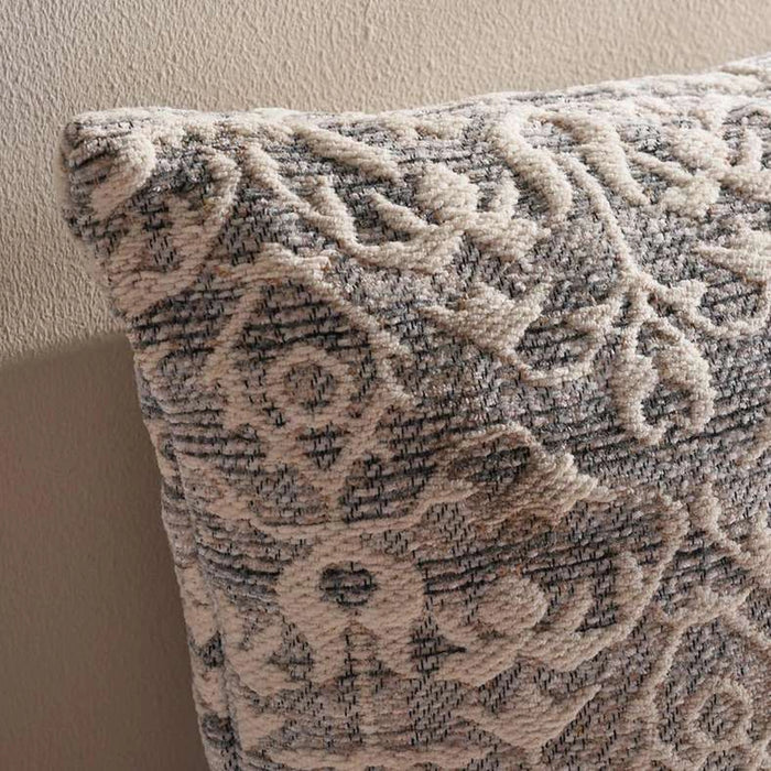 Verona Filled Cushion 50X50Cm - Grey