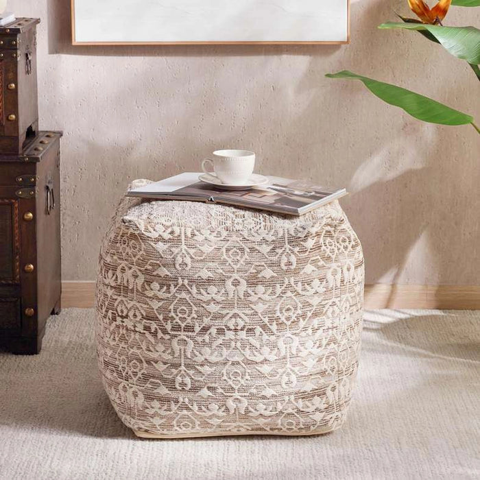 Verona Pouf 45X45X45Cm - Beige