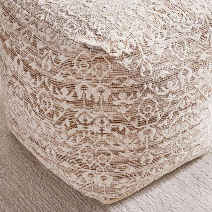 Verona Pouf 45X45X45Cm - Beige