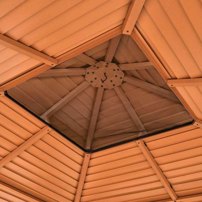Verronica Gazebo 365X365X300 Cm - Brown