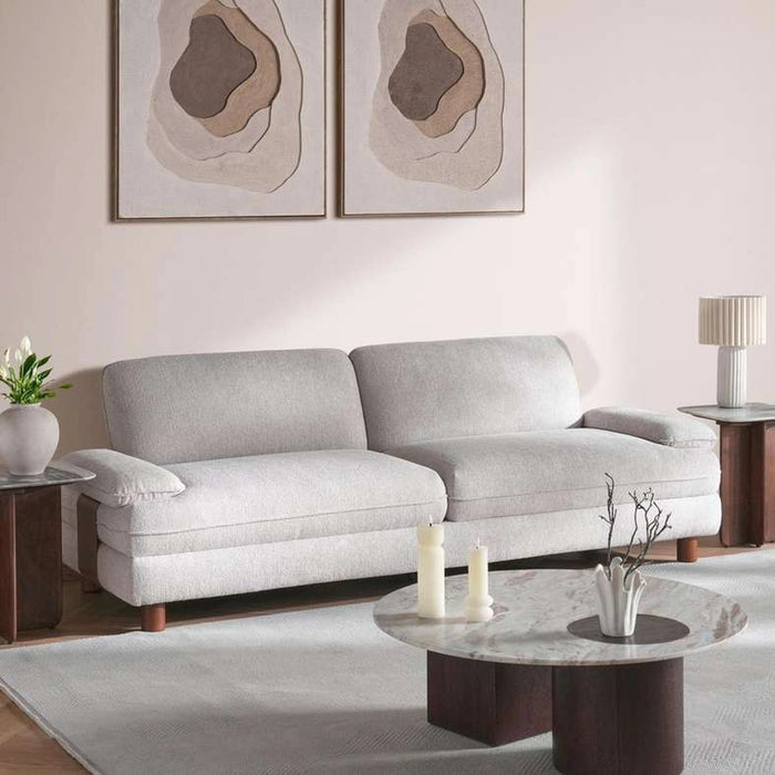 Verta 3 Seater Sofa - Beige