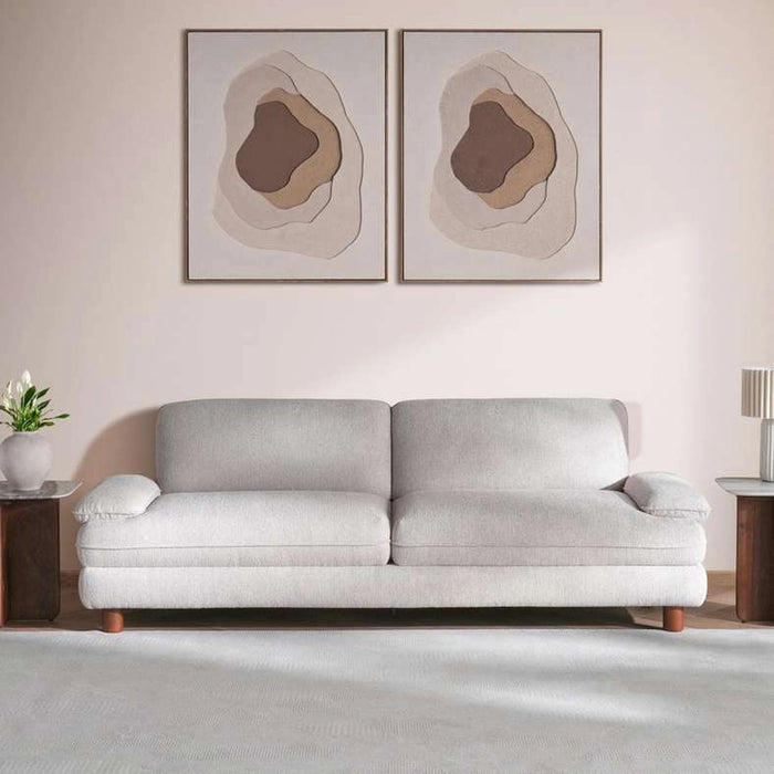Verta 3 Seater Sofa - Beige