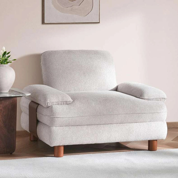 Verta Single Seater Sofa - Beige
