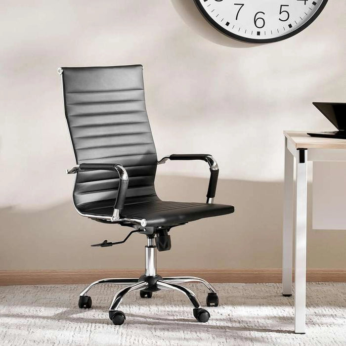 Vika High Back Office Chair - Black