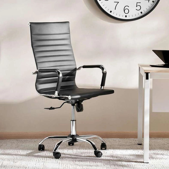 Vika High Back Office Chair - Black