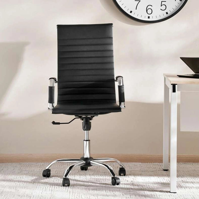 Vika High Back Office Chair - Black